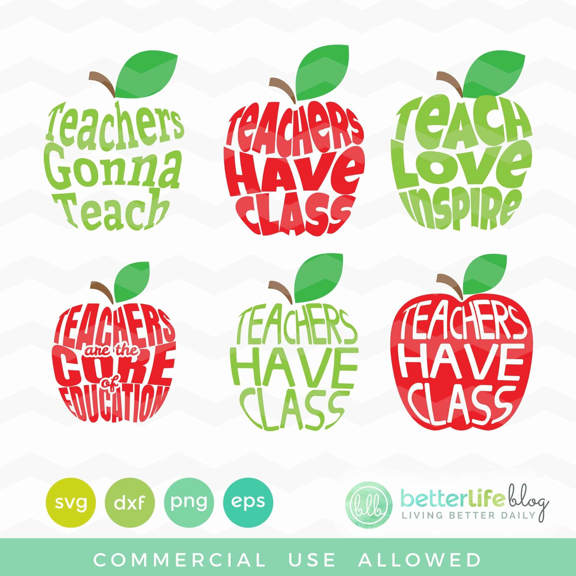 Download Teachers SVG Bundle - Better Life Blog