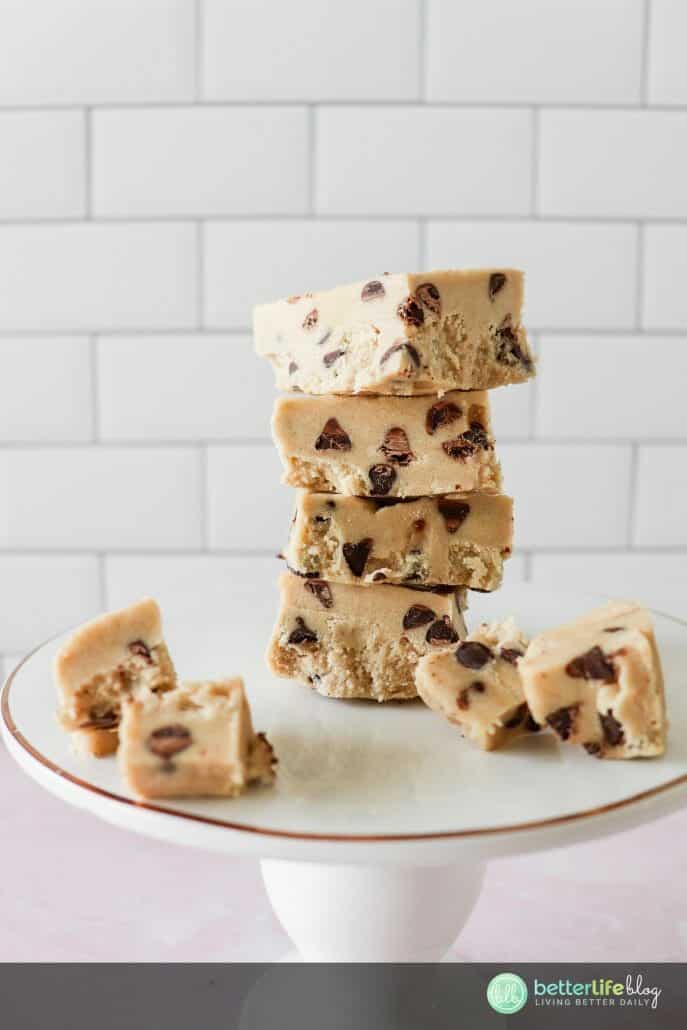 These Cookie Dough Bites are just an absolute delight. They’re the perfect no-bake dessert and your kids will love making them with you!