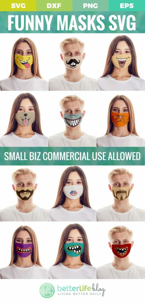 Download Hilarious Cricut Face Mask Svg Designs Cut File Bundle Better Life Blog