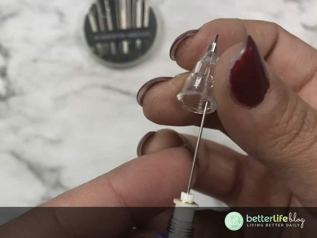 DIY Retractible Weeding Pen using a Needle and Mechanical Pencil