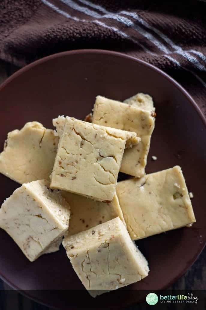 This delectable treat is melt-in-your-mouth good - check out the recipe to our delicious Butter Pecan Fudge!