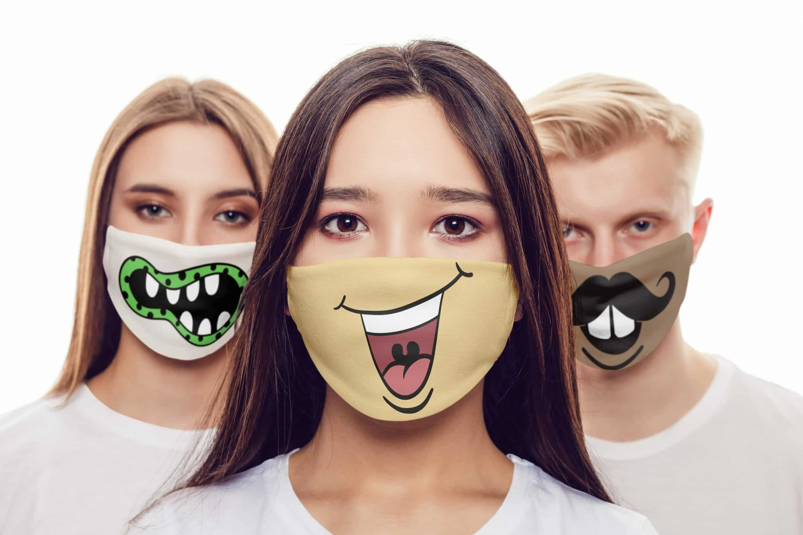 Download Hilarious Cricut Face Mask SVG Designs (Cut File Bundle ...