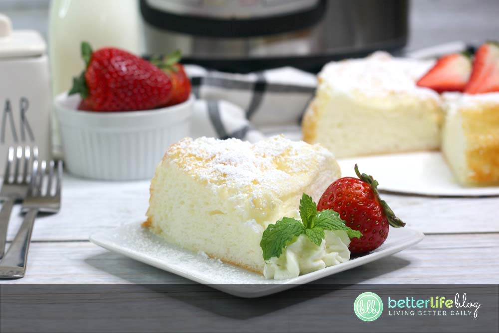 Giving you easy, step-by-step instructions on how to make your very own Instant Pot Angel Food Cake. With a few simple steps (and very few ingredients!), you can have your own light, airy and easy-to-make Angel Food Cake.