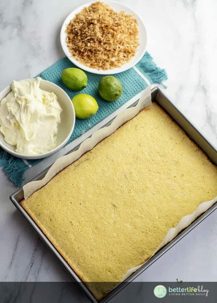 These Lime Cake Bars are full of zesty, citrusy flavor. They boast a cream cheese frosting, giving it a smooth and sweet flavor and consistency. You won’t want to miss out on this easy recipe!