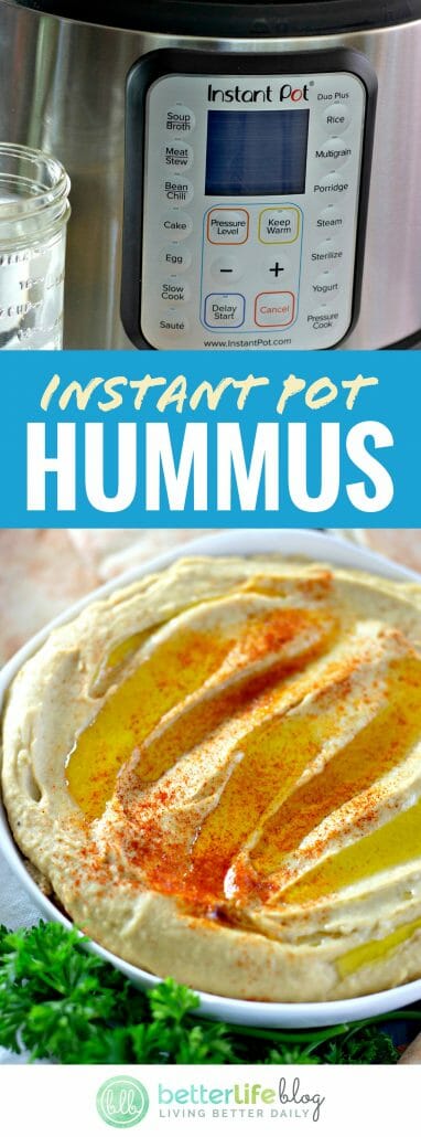 Make this hummus by using an Instant Pot - so impressive, right? Full of flavor thanks to quality ingredients, you’ll find yourself making this hummus recipe because it’s THAT easy!