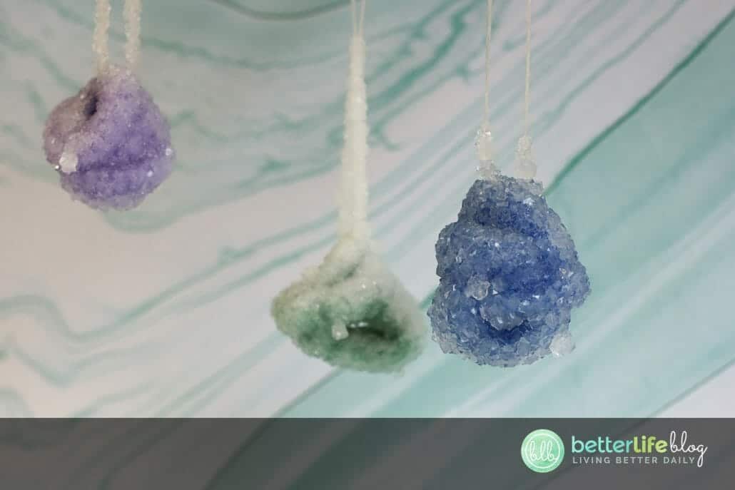 Showing you how to grow crystals: it’s a fun, educational DIY that your kiddos will absolutely adore! Follow my easy steps to grow your own homemade crystals. Awesome!