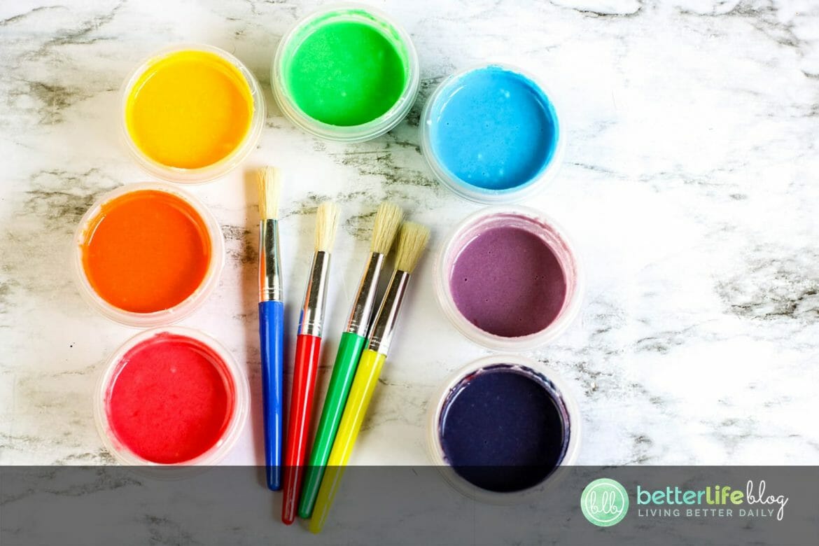 DIY Paint Easy Homemade Paint for Kids Better Life Blog
