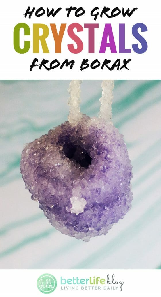 This STEM activity is the perfect way to get rid of your kids’ boredom blues. How to grow crystals - put together this easy DIY with your little ones and they’ll be amazed watching the crystals grow before their very own eyes!