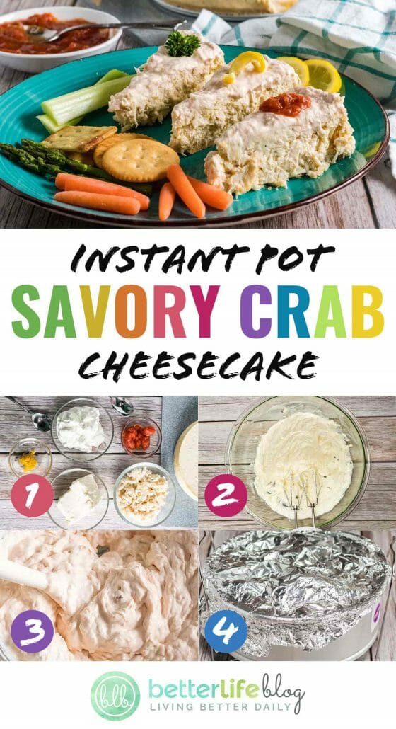 Got a craving for seafood? This Instant Pot Savory Crab Cheesecake starter is absolutely delicious and jam packed full of flavor.
