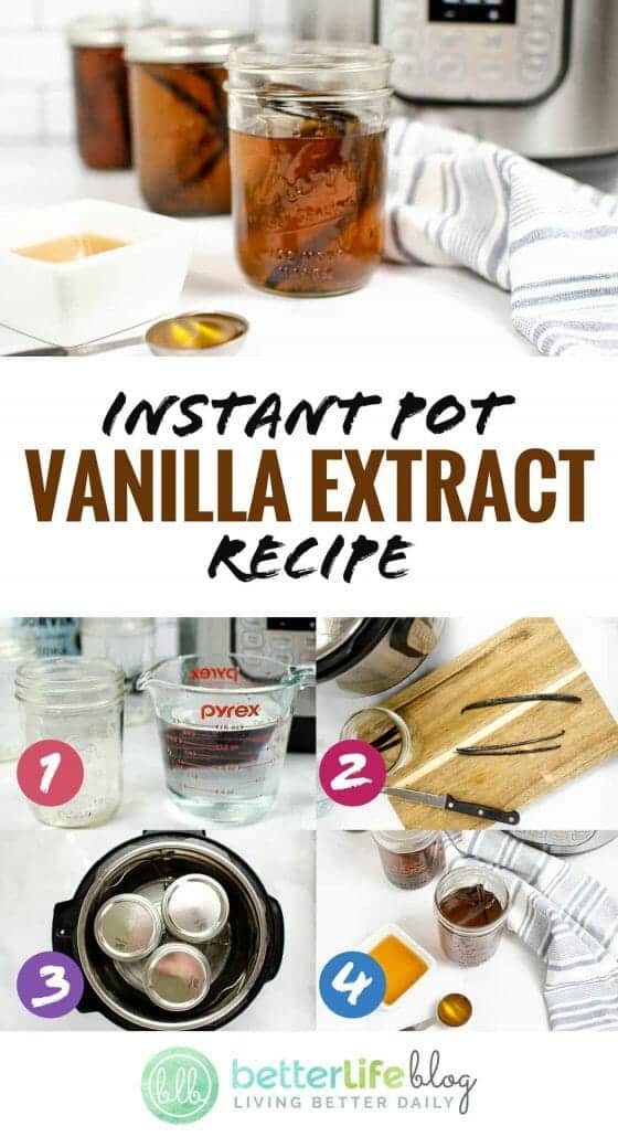 Instant Pot Vanilla Extract Recipe - learn how to make homemade vanilla extract. You’ll see how easy it is to make your very own extracts at home!