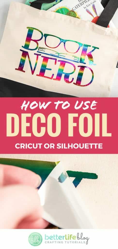 Teaching you how to use deco foil with Cricut. Add some shine to any of your accessories with deco foil, vinyl and your handy Cricut machine!
