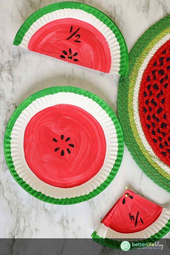 Visual activities make some of the best learning lessons. This Watermelon Fractions Kids Activity is a great visual aid to effectively teach your kids all about fractions.