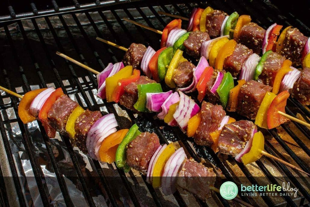 My easy Grilled Teriyaki Steak Kebabs recipe is one for the books. With my step-by-step instructions, you’ll be making kebabs like a grill pro! Full of flavor with its homemade teriyaki marinate, your dinner guests will be requesting for more!