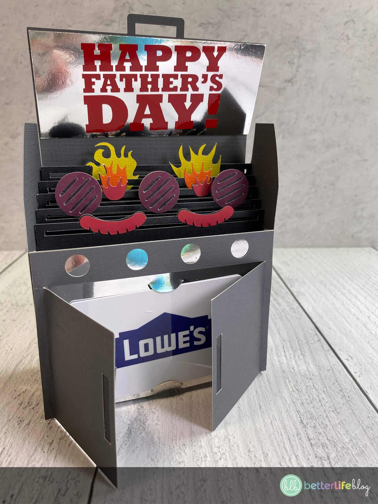 This Pop Up Father’s Day BBQ Card will be a huge hit with dad – and guess what? It’s made using a Cricut machine! Take a look at my step-by-step tutorial so that you can surprise dad with this homemade craft!