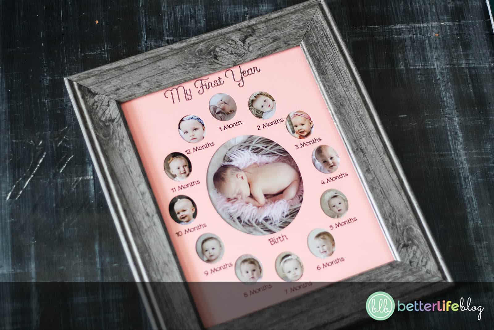Oh, baby! This Baby Milestone Frame is a gorgeous keepsake that’s handmade with love! Plus, it allows you to enjoy your little ones' cutest snapshots at a glance. Learn how to make one with our easy-to-follow tutorial.