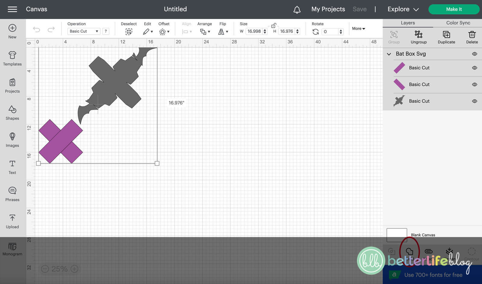 Cricut Halloween Idea Halloween Bat Treat Box Better Life Blog