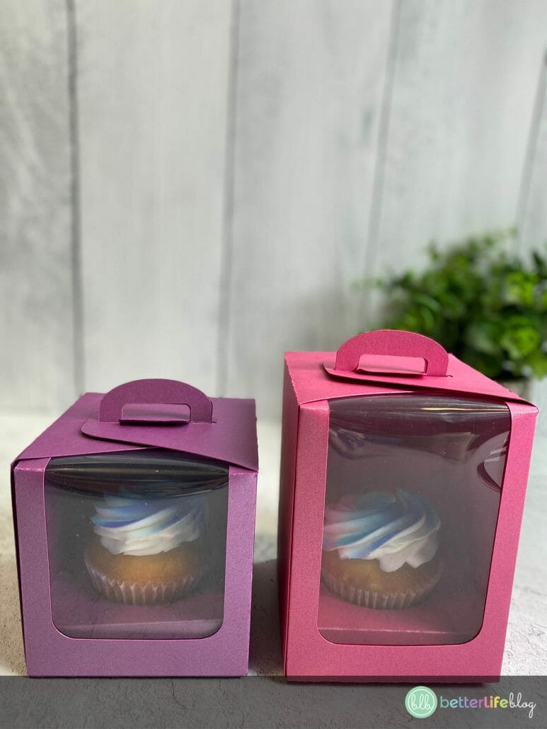 Be the “hostess with the mostess” when you send your guests home with a sweet treat in an adorable DIY Cupcake Holder Box. The best part is that you can make it with your cutting machine!