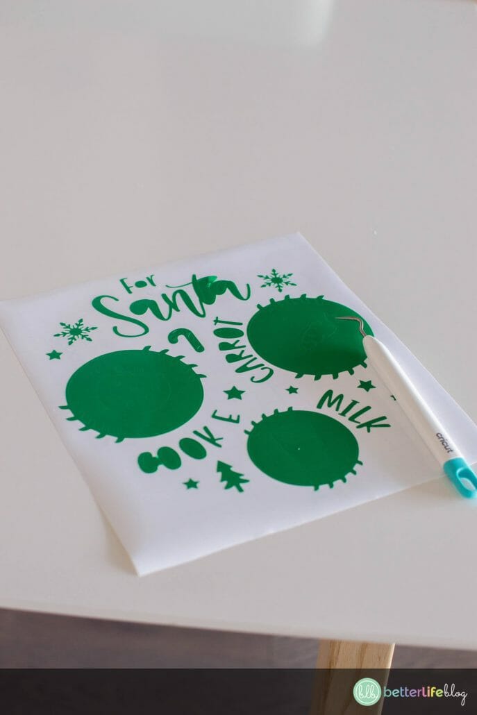 Weeding the Cookie Plate SVG Cut File by Better Life Blog