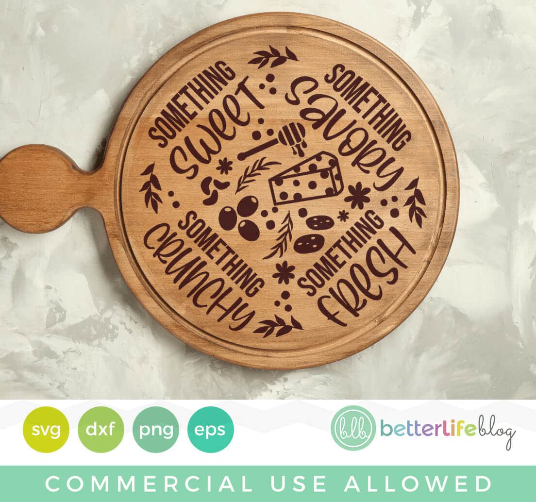Cricut Fall Decorative Cutting Board - with Free SVG! - Better Life Blog