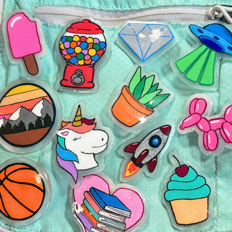 Shrink Film Resin Pins
