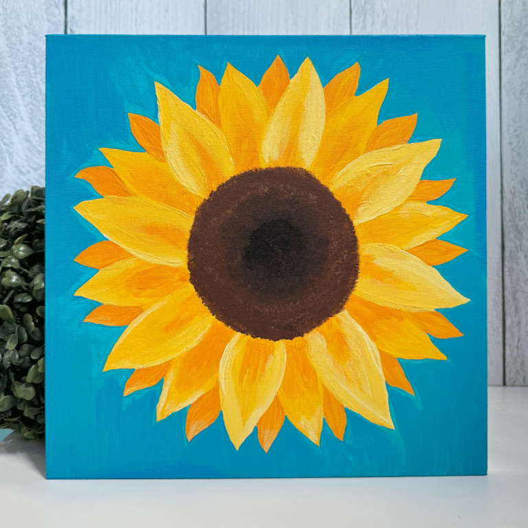 Sunflower Painting