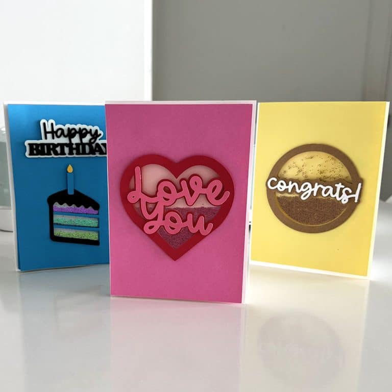 Shaker Cards