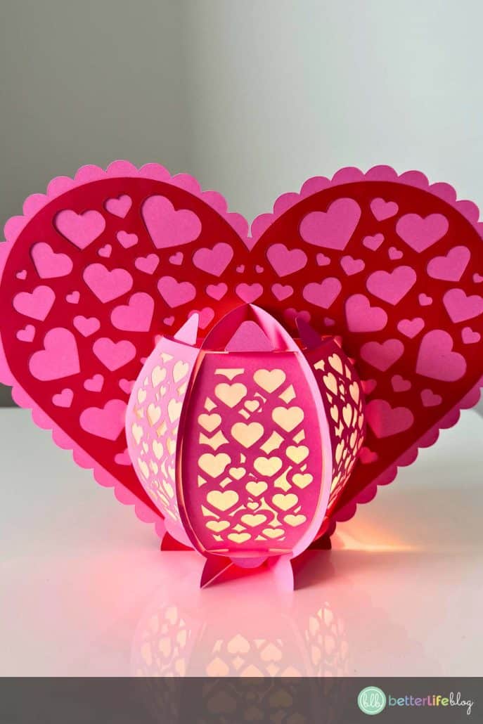 Follow our Heart Lantern step-by-step tutorial so that we can show you how to create this 3D cardstock lantern using your Cricut machine, vellum paper, and a little creativity.