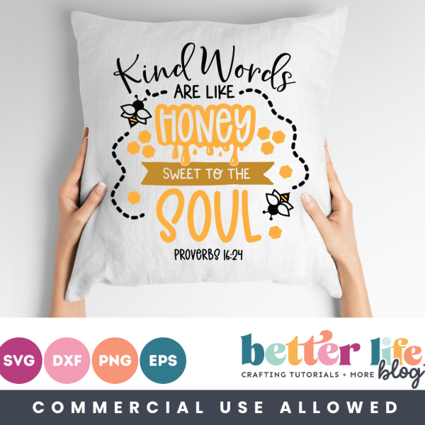 Honey Proverbs SVG Cut File
